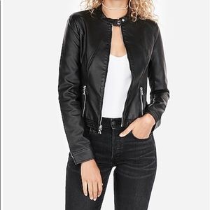 Express Vegan Leather Jacket